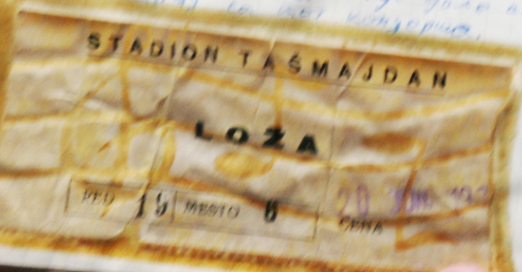 The ticket says 20th, of course.