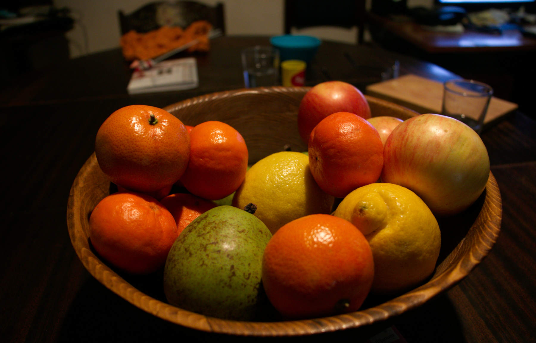 She insisted on packing some fruit for the kids. Amazingly, it was exactly the right move - they devoured most of it.