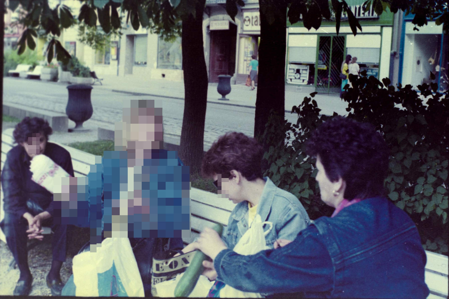 With Stana in the middle, somewhere in Banska Bistryca; the other two I don't know.