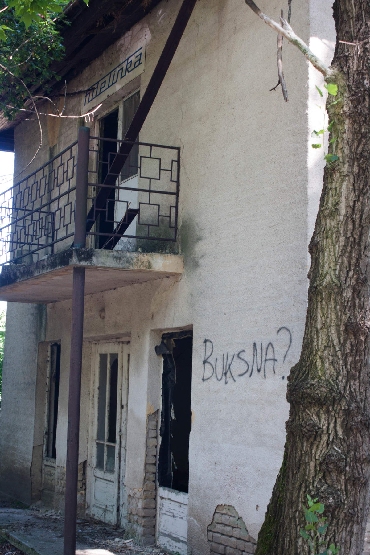 The factory resort of „Fidelinka“, now owned by (wife of) Čeda Jovanović, politician
