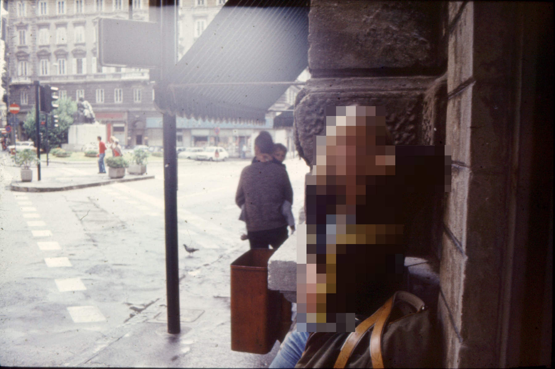 Actually a cigarette break, but I pulled out the camera first.
